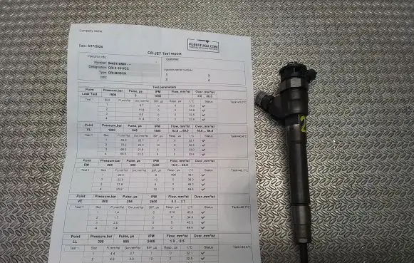 Renault Trafic III (X82) Fuel injector 0445110569