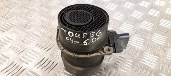 Volkswagen Touareg I Mass air flow meter 074906461B 0281002461