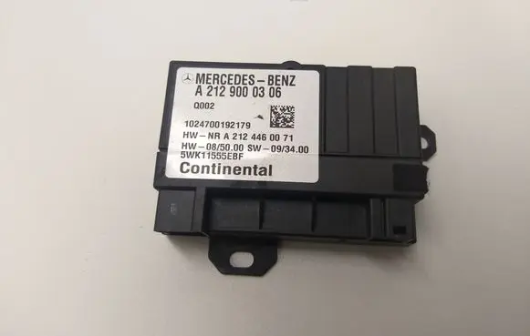 Mercedes-Benz E W212 Fuel injection pump control unit/module A2129000306