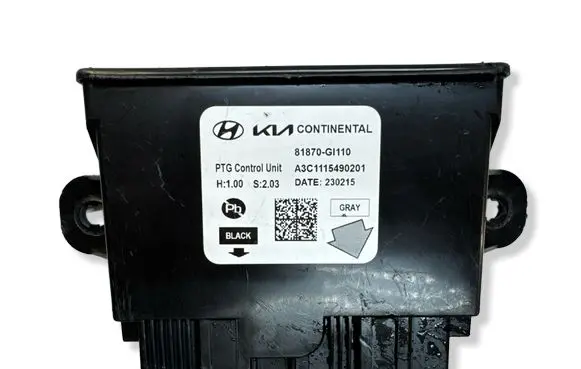 Hyundai Ioniq 5 Tailgate/trunk control unit/module A3C1115490201