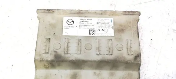 Mazda 6 Keyless (KESSY) go control unit/module 5WK43890E A2C53282025 GS1D675DZA