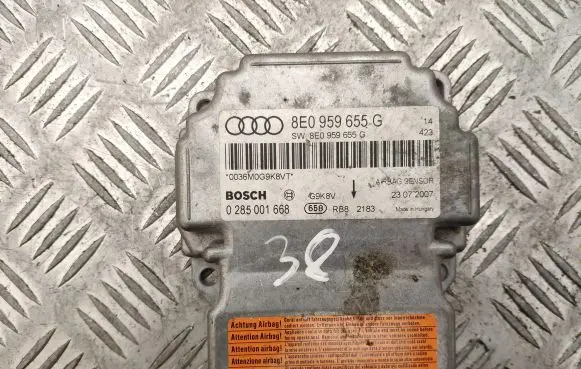 Audi A4 S4 B7 8E 8H Airbag control unit/module 8E0959655G