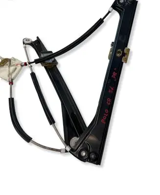 Volkswagen Polo V 6R Front door window regulator with motor 312123