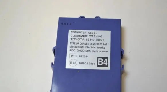 Toyota Verso-S Parking PDC control unit/module 8934030021