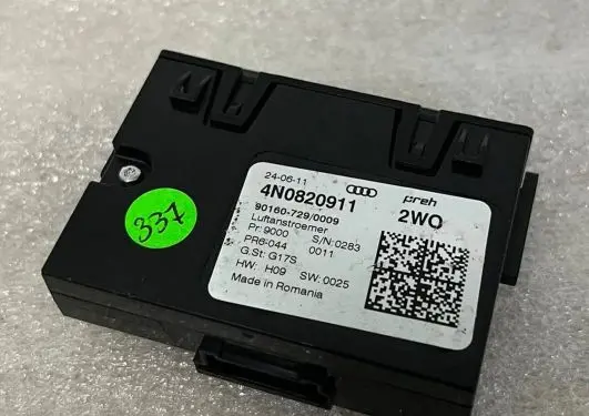 Audi A8 S8 D5 Interior fan control switch 4N0820911