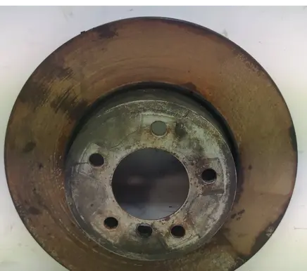 Front brake disc