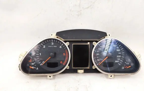 Audi A6 S6 C6 4F Speedometer (instrument cluster) 5550007301