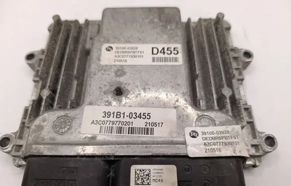 KIA Niro Engine control unit/module ECU 391B103455 3910003928 A3C0779770201