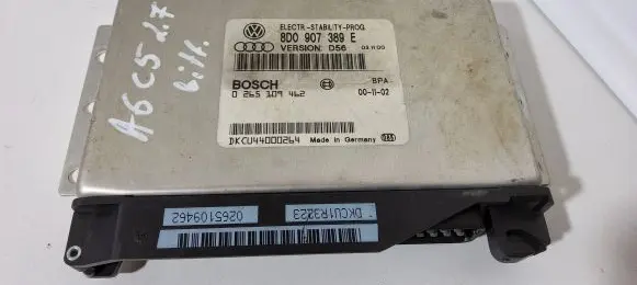 Audi A6 S6 C5 4B ESP (stability system) control unit 8D0907389E DKCU44000264 0265109462