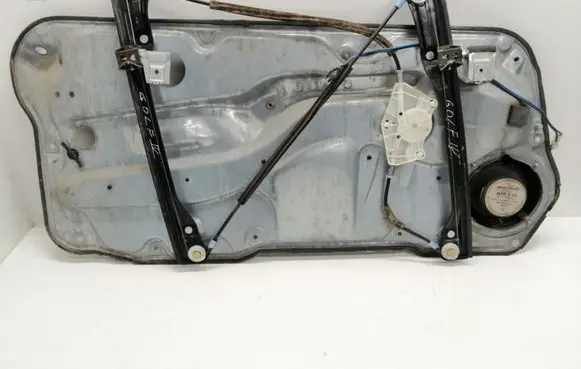 Front door window regulator with motor