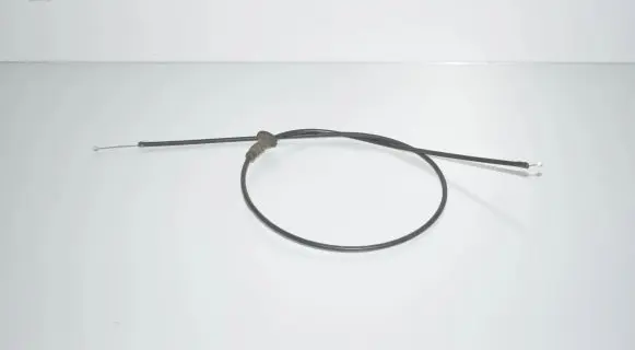 BMW 5 GT F07 Engine bonnet/hood lock release cable 7255801 51237255801