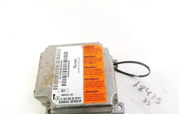 Mercedes-Benz ML W163 Airbag control unit/module A1635422918