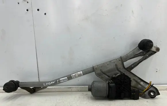 Renault Sandero I Front wiper linkage and motor 3397020879 8200619512 0390241544