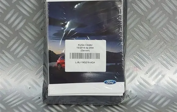 Ford Kuga III Owners service history hand book LJ6J-19G219-ADA