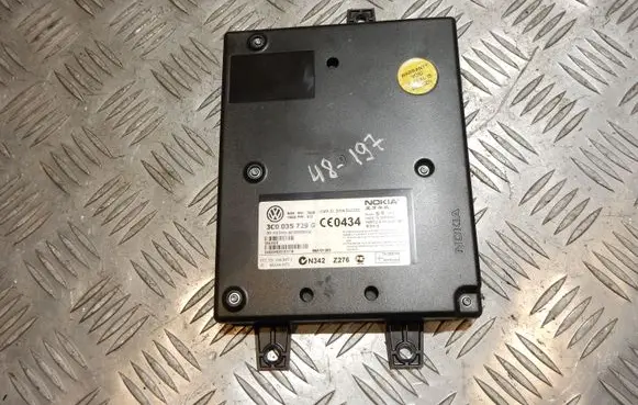 Volkswagen PASSAT B6 Bluetooth control unit module 3C0035729G 48197