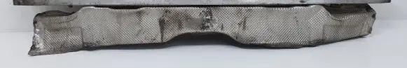 Porsche Boxster 986 Rear bumper support beam 