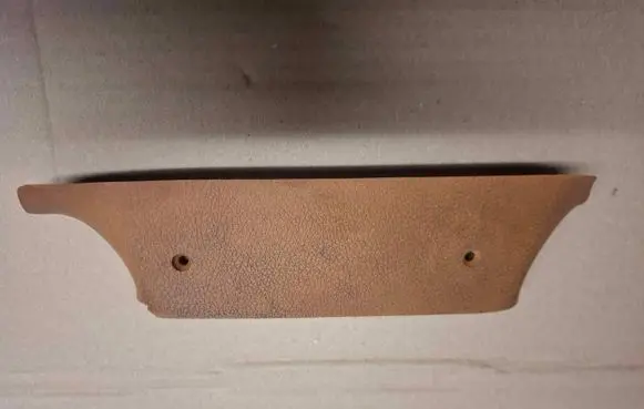 Mercedes-Benz W123 (B) pillar trim (bottom) 1236920222