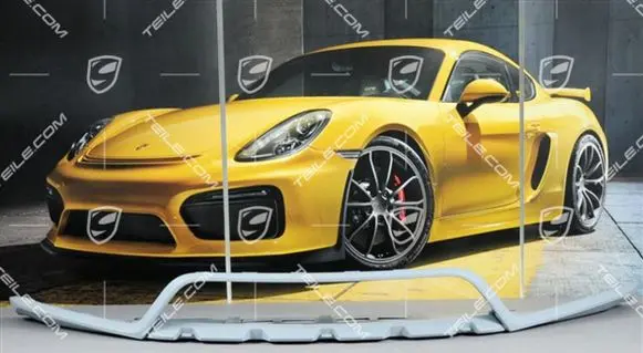 Porsche Boxster 981 Front bumper lip 98150552513G2X