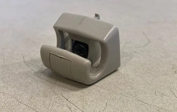 Sun visor clip/hook/bracket