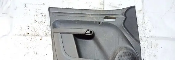 Front door card panel trim