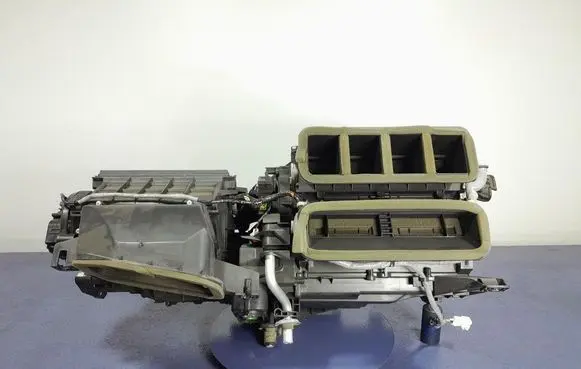 Interior heater climate box assembly