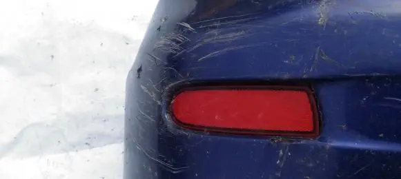 Mazda 323 Rear tail light reflector