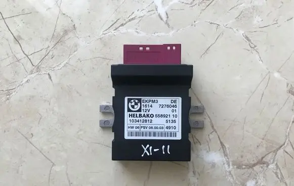 BMW X1 E84 Fuel injection pump control unit/module 7276046 7407513 16147407513