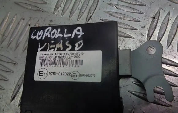Toyota Corolla Verso E121 Immobilizer control unit/module 89780-0F010