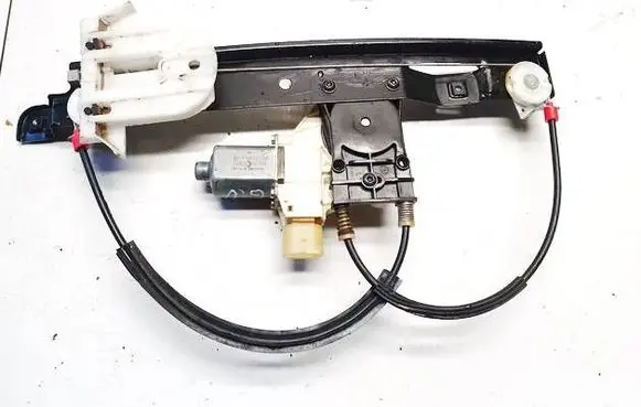 Sliding door window regulator with motor