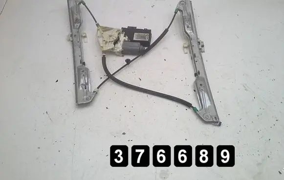 Front door window regulator with motor