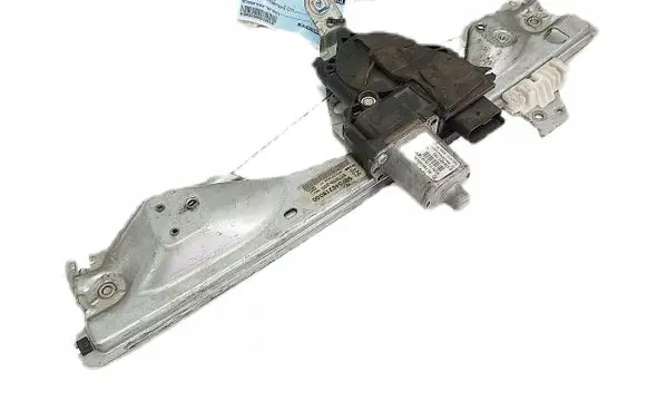 Peugeot 308 Rear door window regulator with motor 9675466480
