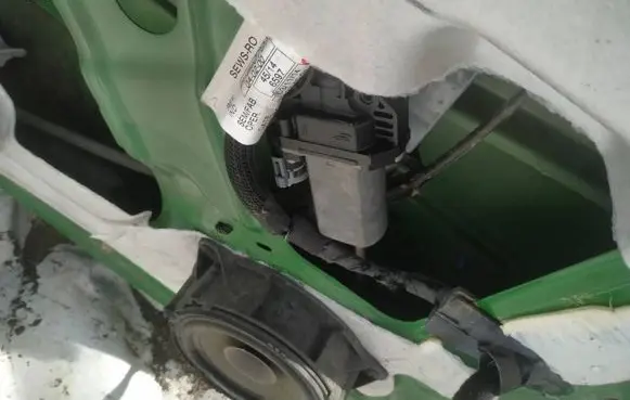 Renault Kangoo II Sliding door window regulator with motor