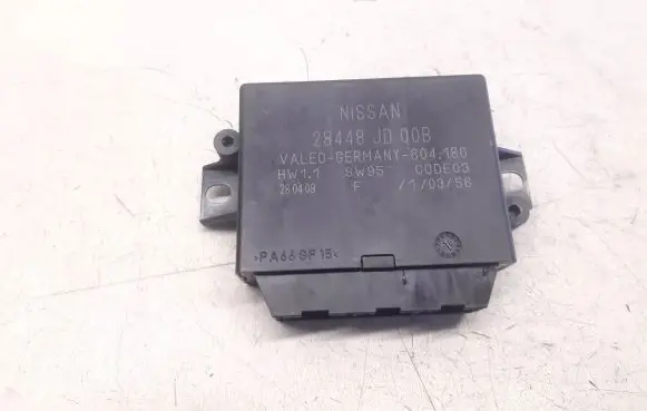 Nissan Qashqai Parking PDC control unit/module 28448JD00B C0DE03 604180