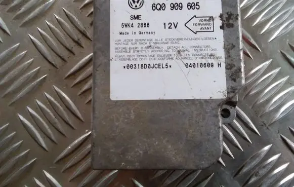Volkswagen Sharan Airbag control unit/module 6Q0909605 5WK42866