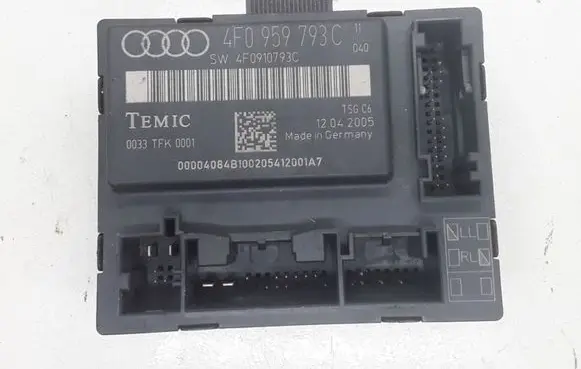 Audi A6 S6 C6 4F Door control unit/module 4F0959793C 4F0910793C 0033TFK0001