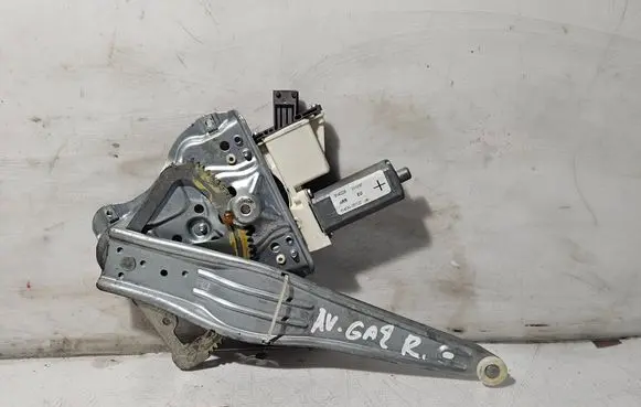 Toyota Avensis T250 Rear door window regulator with motor 994028 992045100 999060102