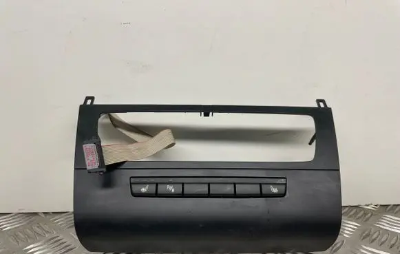 BMW 1 E81 E87 Climate control/heater control trim 6976846 6962591