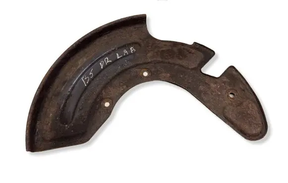 Volkswagen PASSAT B5 Front brake disc dust cover plate 
