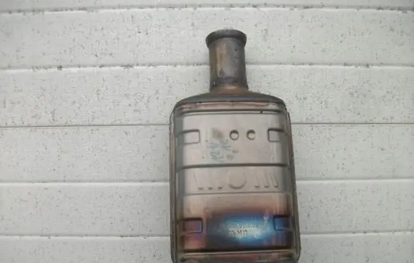 Mercedes-Benz SLK R172 Catalyst/FAP/DPF particulate filter 