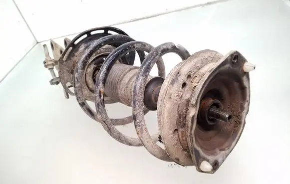 Renault Laguna II Front shock absorber with coil spring