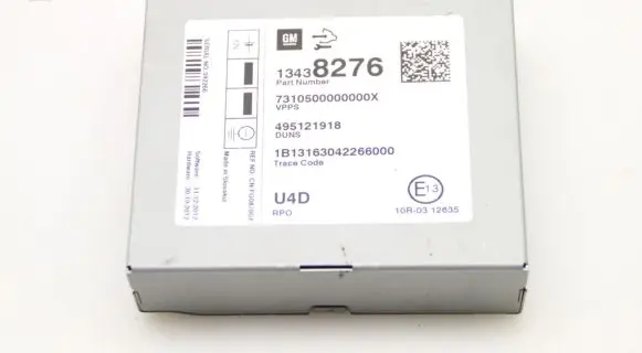 Opel Mokka Other control units/modules 13438276