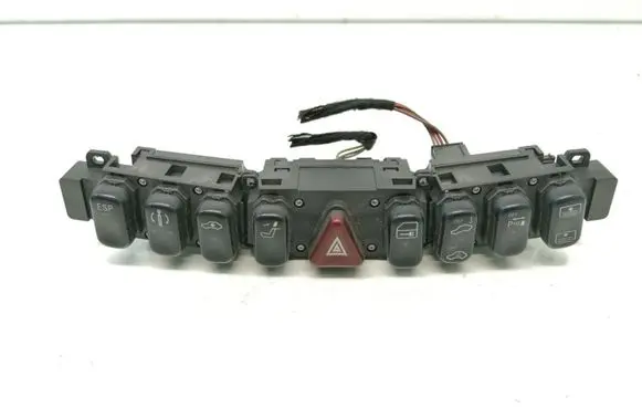 Mercedes-Benz S W220 Hazard light switch 2208214358 2208207410