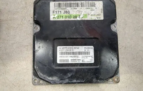 Mercedes-Benz CLC CL203 Engine control unit/module A0014466902 5WK90591 A2711532691