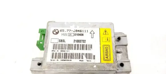 BMW 7 E65 E66 Airbag control unit/module 65776946111 65.77-6946111