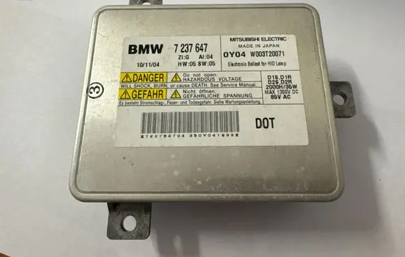 BMW 1 F20 F21 Headlight ballast module Xenon 7237647