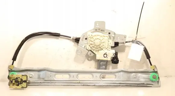 Front window lifting mechanism without motor