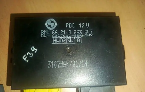 BMW 5 E39 Parking PDC control unit/module 66218363547 310796F7