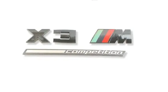 BMW X3M F97 Manufacturers badge/model letters 