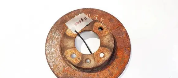 Citroen C3 Rear brake disc neventiliuojamas
