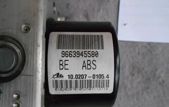Peugeot 207 ABS Pump 9663945580 10097011463 10020701054